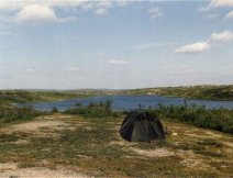 Lipaní jezero ve Finmarksvidde