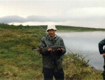 Kolega Carl s lipanem z Viddy