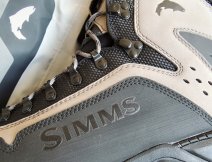 Brodící boty Simms G3 Guide Vibram Soles Steel Grey - Perfektní zpracování do posledního detailu