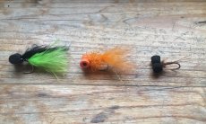 Jezerní mušky pro lov pstruhů duhových - Galerie
