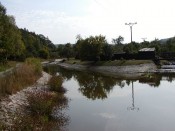 Litavka v Jincích, soutok s Pstruhovým potokem