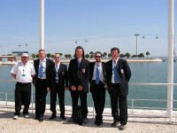 týmové foto před závody