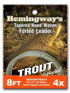 Splétaný návazec Hemingway's Furled Leader Trout