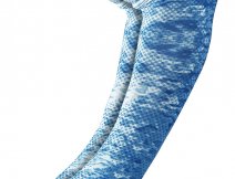 Ochrann rukvy Buff Original UV Coastal Arm Sleeves Pelagic Camo Blue