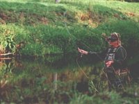 První dáma muškaření