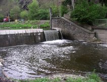 Jez na spodnm seku Kocby