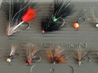 3 vzory Luboše Rozy z nové kolekce jeho mušek od Fulling Mill