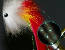 Streamer s luminiscennm krystal flash