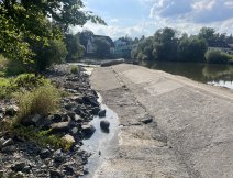 Jez v Čtyřkolech během stavebních prací