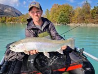 Recenze Belly Boatu Guideline Drifter Evolution s vesly