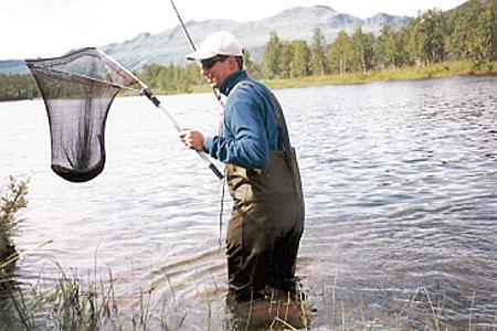 eka Vojman-mukask sek (pstruh 42cm na streamer II).