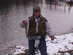 Jarka Hanzalov s rybou