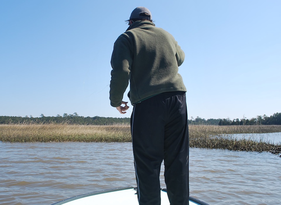 Grass and oyster edge with good line hand use