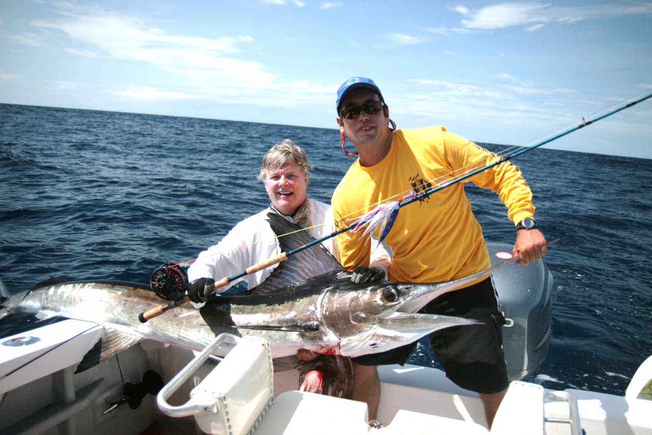 Danny Kline first stripey on fly
