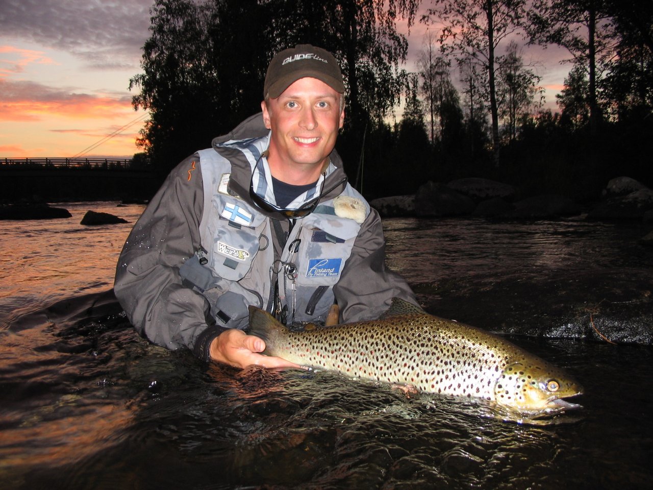 Finnish evening with nice brown...