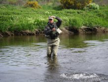 Side strain helps get large trout under control that bit sooner
