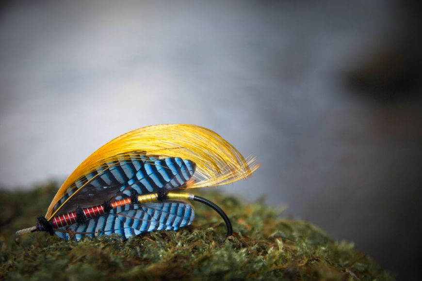 Atlantic Salmon fly by Rocky Maley