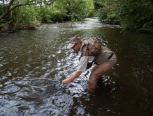 Getting the next grayling into the net