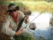 Light tackle and small ponds, makes ideal partners for a good session