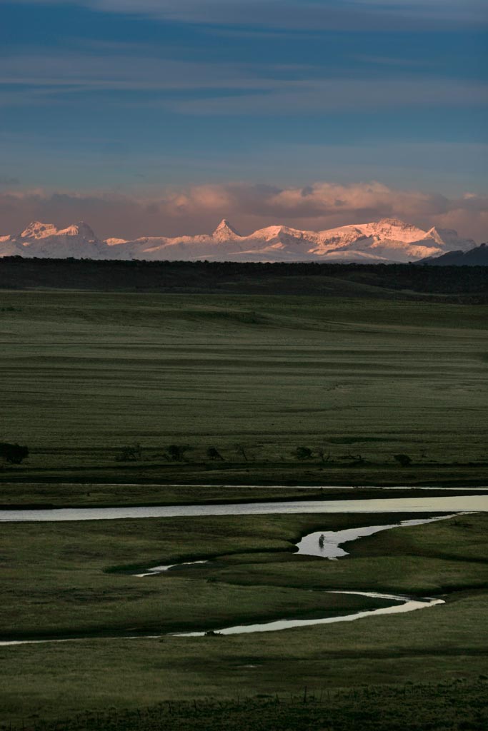 Sunset and the typical evening mood