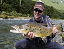 Morten Oeland with a nice 6 pounder from New Zealand