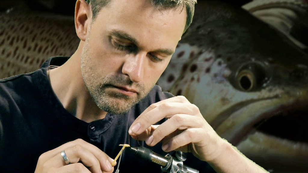 Morten Oeland tying nymphs 