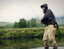 Morten Oeland in Lapland Sweden