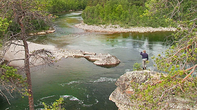 River in Troms, Norway