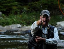 Czech/Polish Style, Leading the Flies; Aaron discusses proper rod angle when preparing to lead the flies