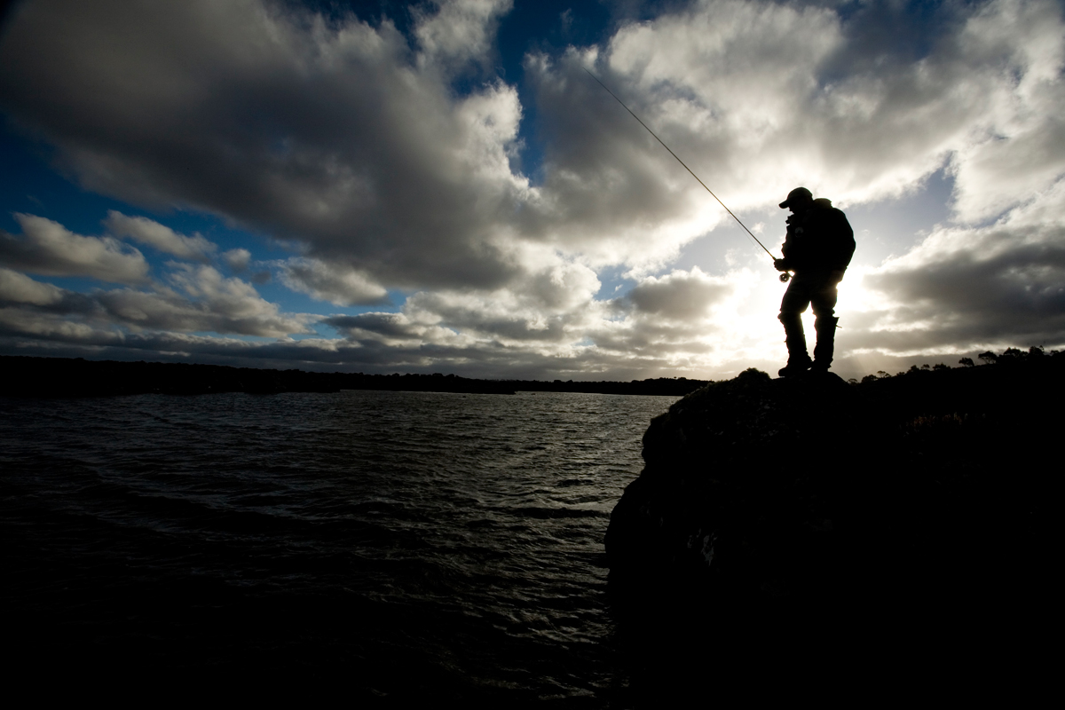 Hoping for the last fish of the day to come by