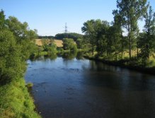 Otava near Horaždovice