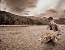 A big brown sight fished by my friend Julien in a river that i'll never forget... NZ
