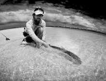 The release of a massive bonefish. A fish that i'll never forget