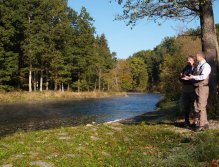 Morning river meeting