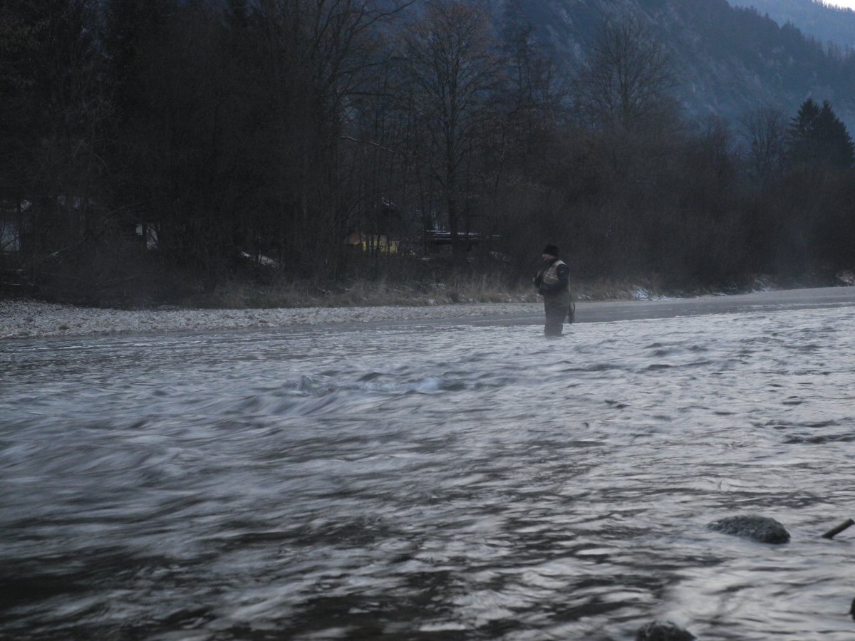 Early Evening, Early Winter Fishing