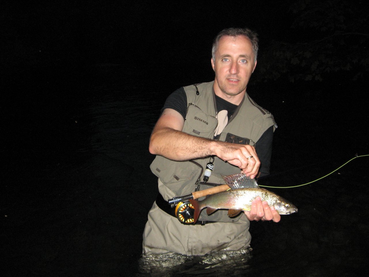 Goran, grayling 37cm, CDC Caddis