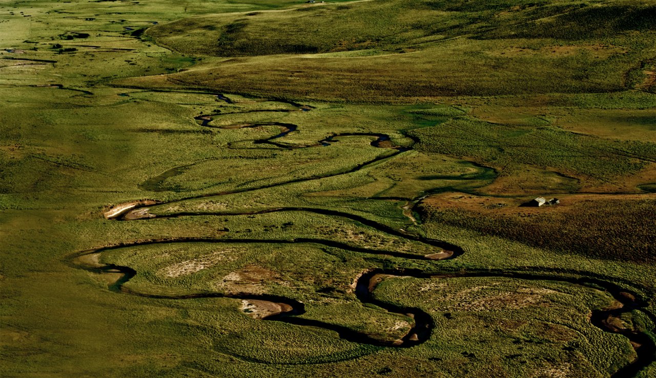 For endless landscape