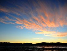 Sunset at Limay River (Photo credits by Nicolas Schwint and Luis San Miguel )