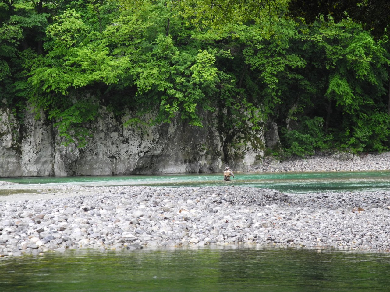 Confluence of Idrijca and Ba�a