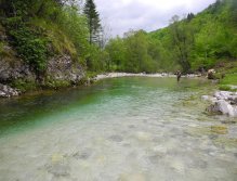 Pool on Trebuščica