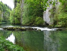 « Le Doubs » a famous river in France