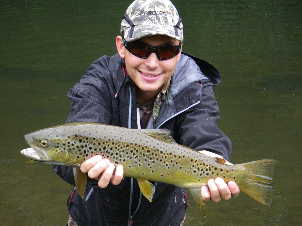 Always big trouts in September when it�s rainning
