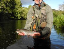 Nice grayling from the Dee