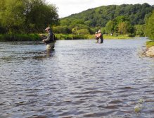 Fishing river Dee