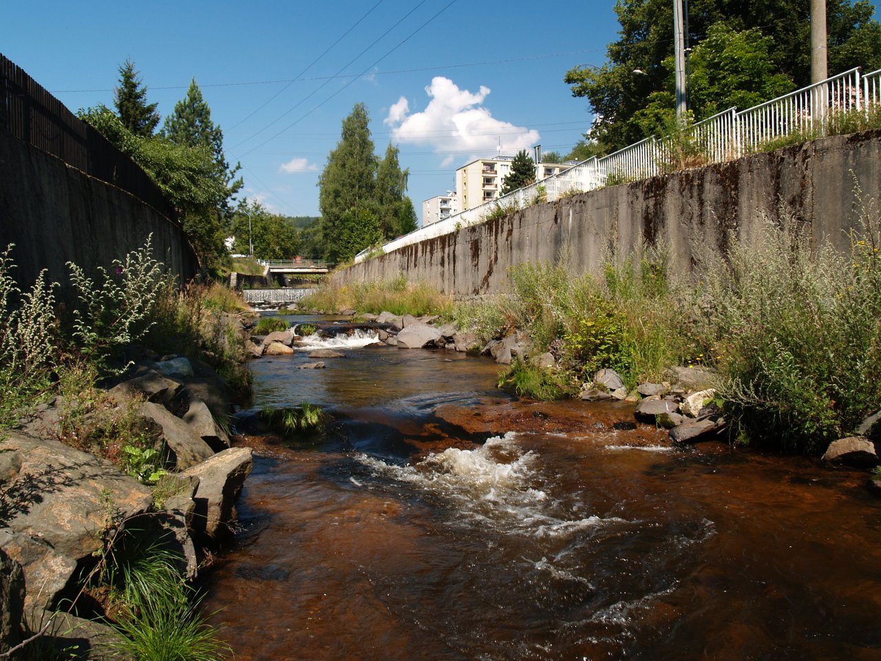 Rolava v Nejdku u polikliniky