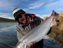 Stephan se svým krásným stříbrným mořákem