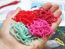 Veniard Worm Bodies - Detailní pohled na strukturu materiálu