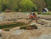 Úpravy Kocáby na jaře 2016