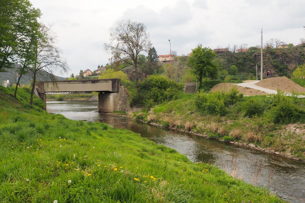 Koc�ba u soutoku s Vltavou