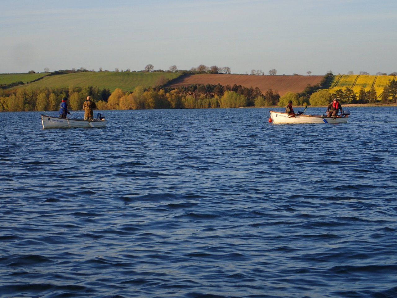 Eyebrook reservoir, England